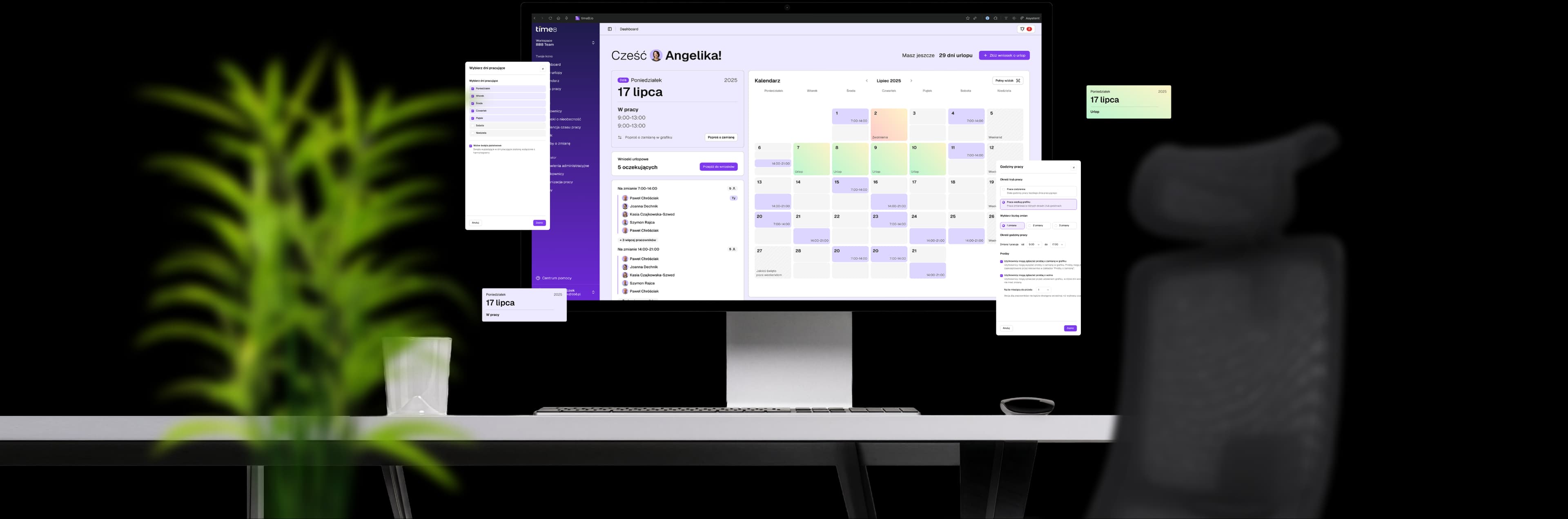 Time8 — produkt zaprojektowany i zbudowany z użyciem AI