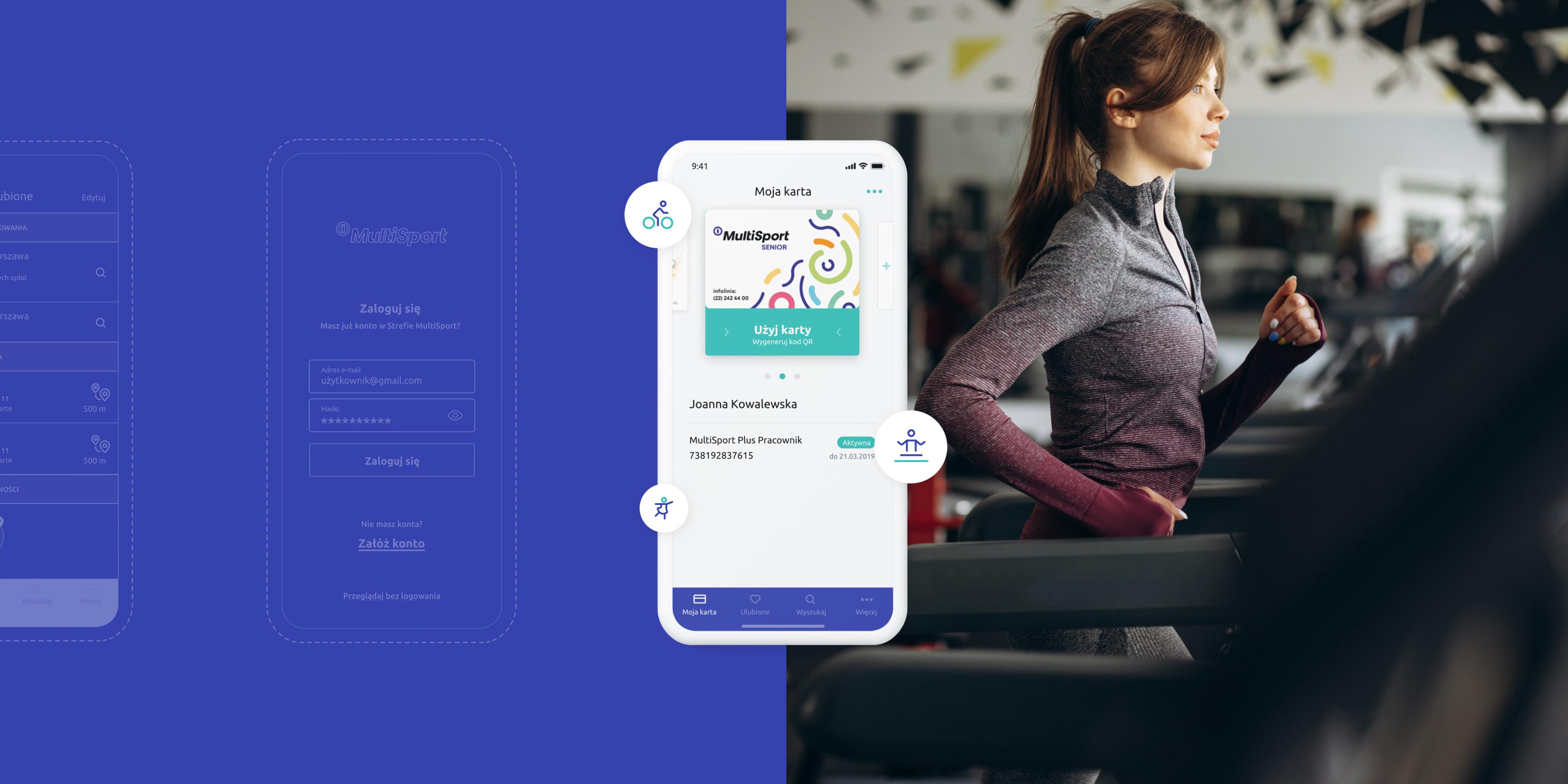 Aplikacja MultiSport - cyfrowa transformacja biznesu fitness